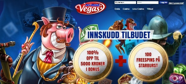 NorgeVegas free spins